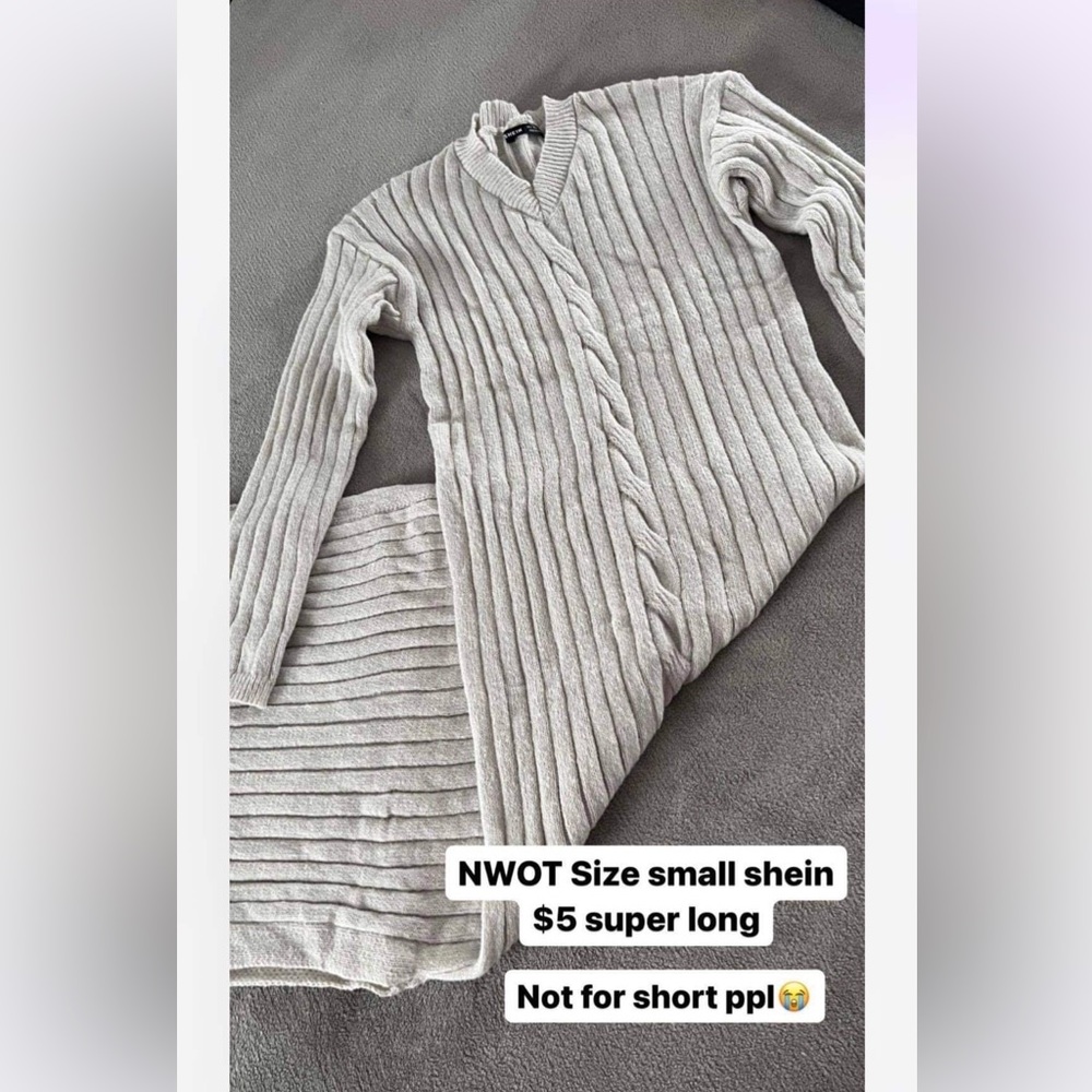 Shein Knit Sweater Dress